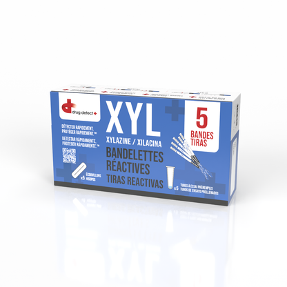 Drug Detect Xylazine (XYL) Test Kit 5-pack