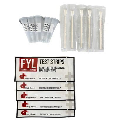 Drug Detect Fentanyl (FYL) Test Kit 5-pack