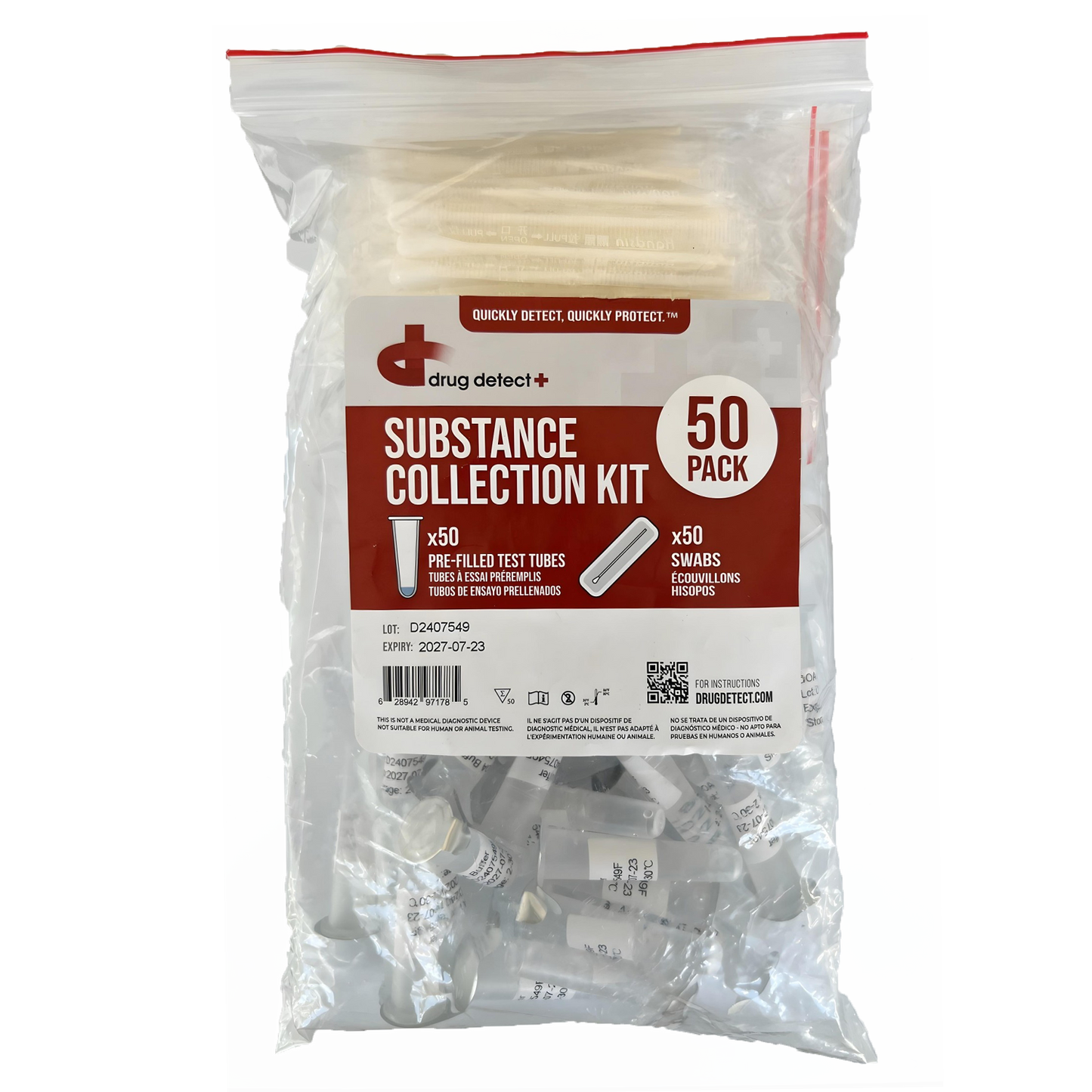 Substance Collection Kit 50-pack
