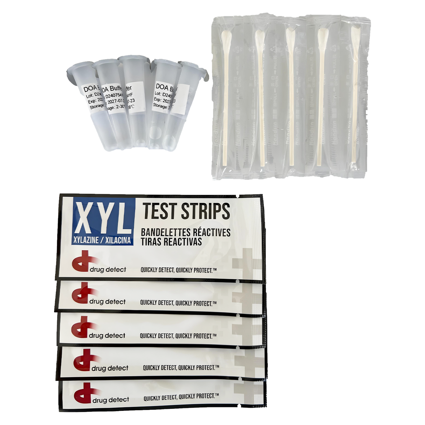 Drug Detect Xylazine (XYL) Test Kit 5-pack